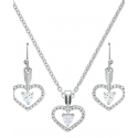 Montana Silversmiths® Ladies' Arrow Pierced Heart Set