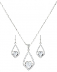 Montana Silversmiths® Ladies' Cradled Heart Set