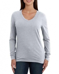 Carhartt® Ladies' Lockhart V-Neck LS Tee