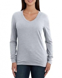 Carhartt® Ladies' Lockhart V-Neck LS Tee