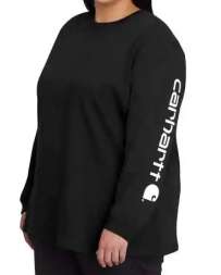 Carhartt® Ladies' LS Logo T-Shirt
