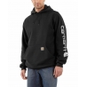 Carhartt® Men's Midweight Logo Sleeve Hoodie