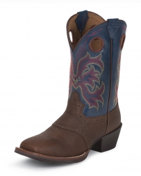 Justin® Kids' Junior Stampede Rawhide Boots - Child and Youth