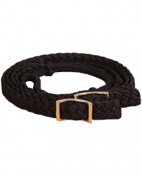 Mustang Manufacturing® Braided Barrel Rein - Black