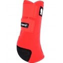 Equibrand® Legacy Protective Front Boots - Red