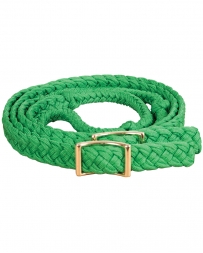 Mustang Manufacturing® Barrel Rein - Kelly Green