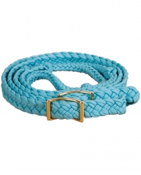 Mustang Manufacturing® Barrel Rein - Turquoise