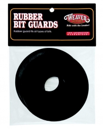 Weaver Leather® Rubber Bit Guards - Black