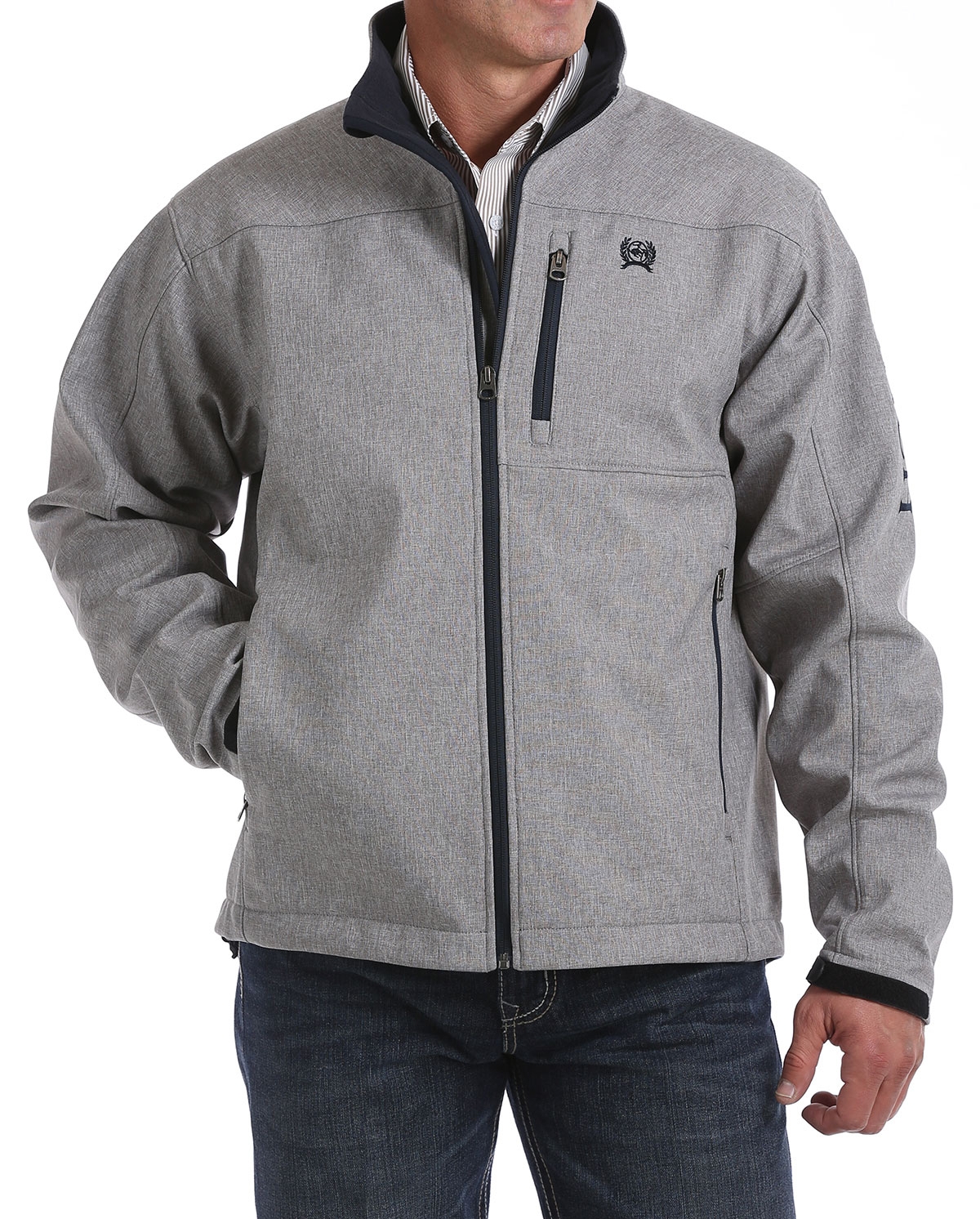 Grey cinch jacket Clearance