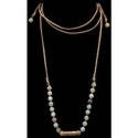 3D Belt Company® Ladies' Natural Bead Necklace