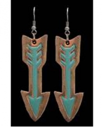 3D Belt Company® Ladies' Painted Arrow Earrings