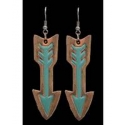 3D Belt Company® Ladies' Painted Arrow Earrings