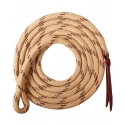 Mustang Manufacturing® Premium Cowboy Lead Rope - Tan/Brown