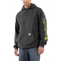 Carhartt® Men's Midweight Logo Hoodie Reg