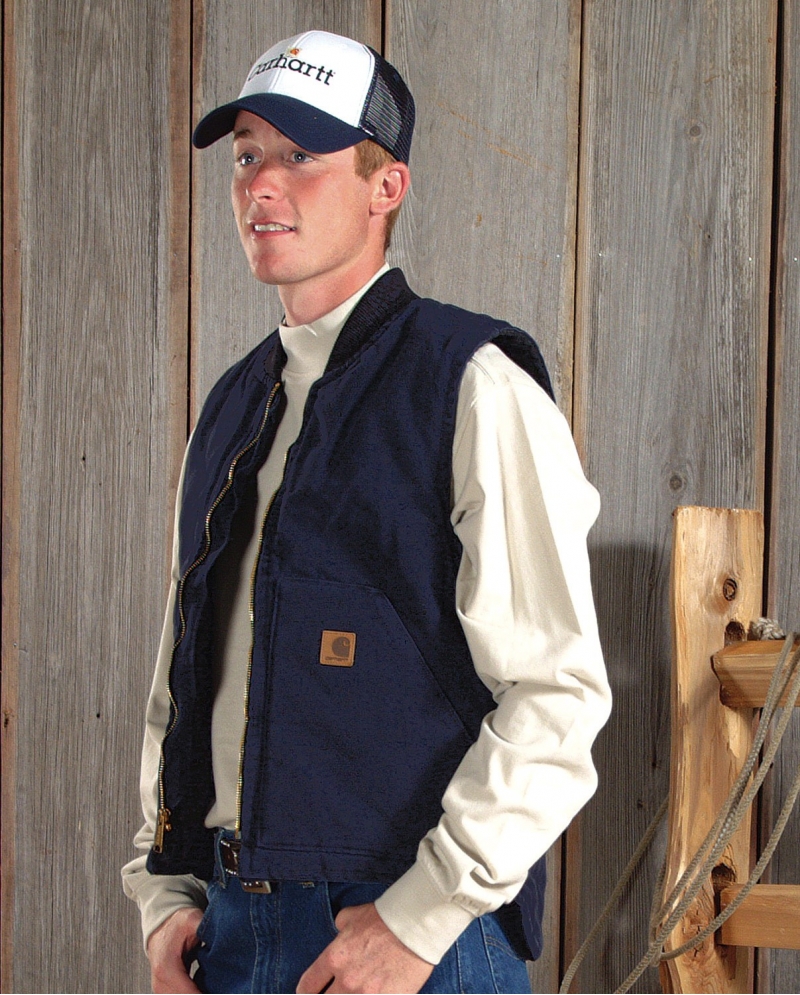 Carhartt Mens Arctic-Quilt Lined Duck Vest