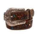 Ariat® Girls' Floral Overlay Belt