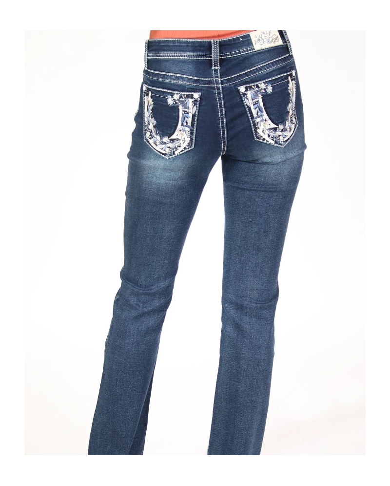 girls bling jeans