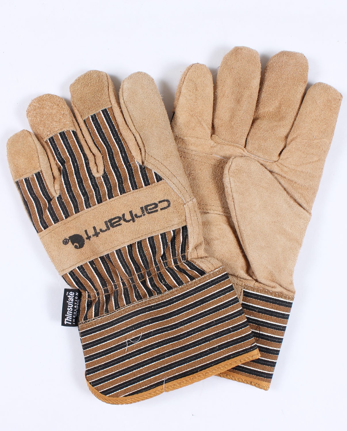 Carhartt Mens Insulated Suede Work Glove with Safety Cuff Carhartt Men's Gloves A515