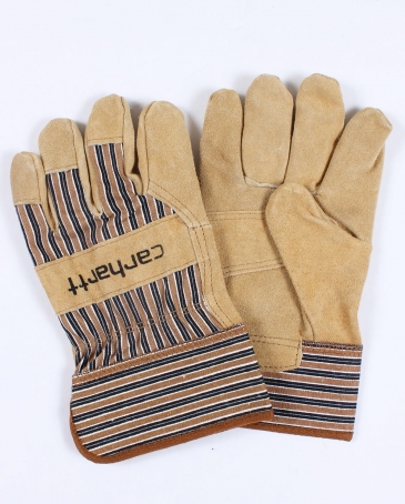 Carhartt® Men's Suede Safety Cuff Work Gloves