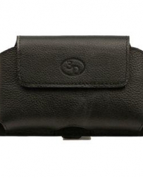 3D Belt Company® Black Leather Phone Case