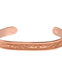 Sabona® Men's Western Scroll Copper Bracelet