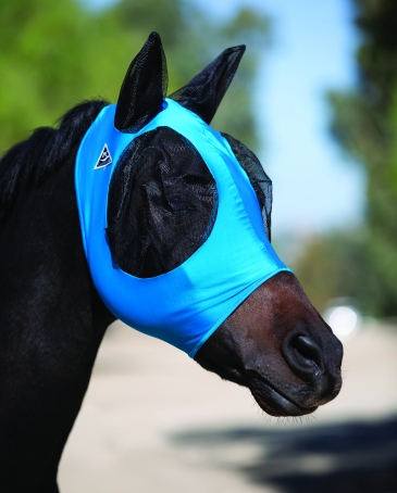 Professional's Choice® Comfort Fit Lycra Fly Mask - Pacific