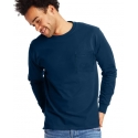 Hanes® Men's Tagless Pocket LS Tee