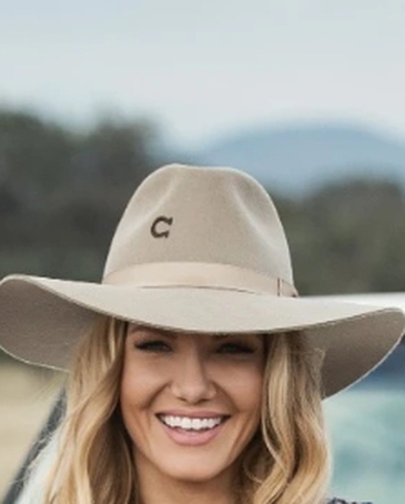 Charlie 1 Horse® Ladies' Highway Hat in Mushroom