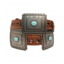 Ariat® Ladies' Square Concho Belt