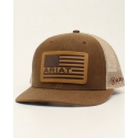 Ariat® Brown Mesh Logo Cap