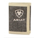 Ariat® Men's White Trifold Wallet