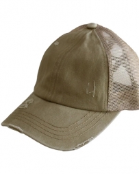 Ladies' Criss Cross Pony Cap