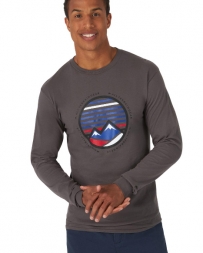 Wrangler® Men's LS Graphic Tee