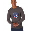 Wrangler® Men's LS Graphic Tee