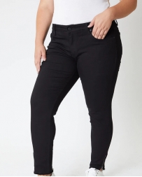 Kancan® Ladies' Ankle Skinny Black Jean - Plus