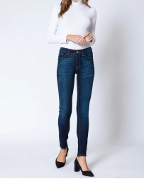 Kancan® Ladies' Ankle Skinny Dark Jeans