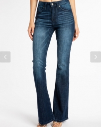 Kancan Petite High Rise Skinny Bootcut