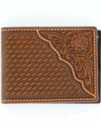 Nocona® Men's Bsk Flor Bifold Wallet