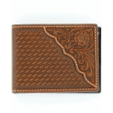 Nocona® Men's Bsk Flor Bifold Wallet