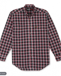 Wrangler® Men's Foreman Plaid LS Workshirt