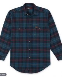 Wrangler® Men's Heavyweight Flannel Shirt