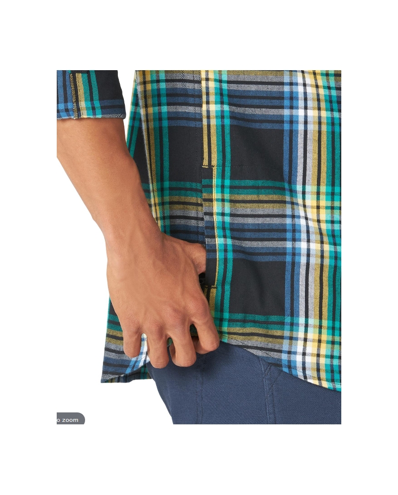 Wrangler® Men's Recycled Fiber Flannel Shirt - Fort Brands