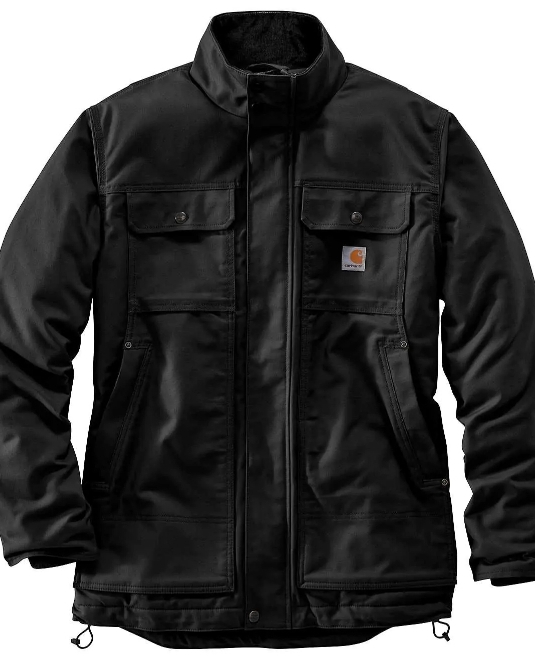 Mens black carhartt discount coat