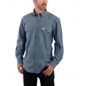 Carhartt® Men's LS Midweight Chambray - Big and Tall