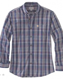 Carhartt® Men's LS Relaxed Fit Plaid