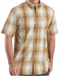 Carhartt® Men's SS Lightweight Plaid - Big and Tall