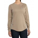 Carhartt® Ladies' FR LS Force Pocket T-Shirt