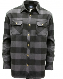 Polar King by Key® Men's Patriot Bonded Flannel LS Shirt