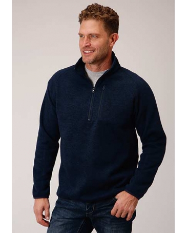 Stetson® Men's 1/4 Zip Sweater - Fort Brands