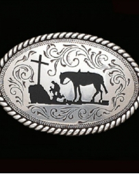 Nocona Belt Co.® Boys' Cowboy Prayer Buckle